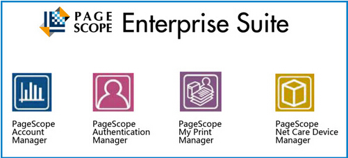 柯尼卡美能達(dá)PageScope Enterprise Suite企業(yè)管理軟件示意圖