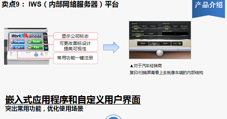 柯尼卡美能達bizhub227復印機內(nèi)部網(wǎng)絡服務器平臺